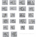 Alphabet Cufflinks a-Z Letters, Factory Direct Wholesale